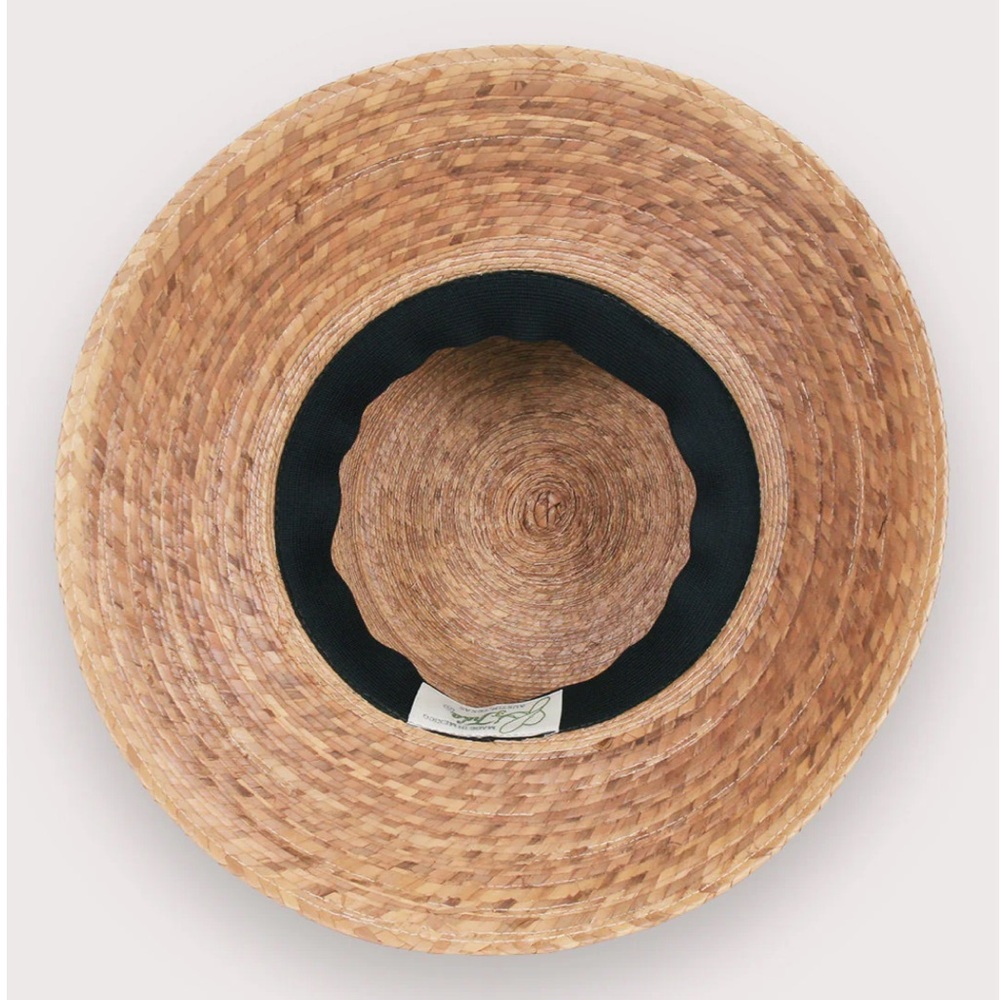 NWT Tula Somerset Black Bow Straw Hat - Picture 3 of 9